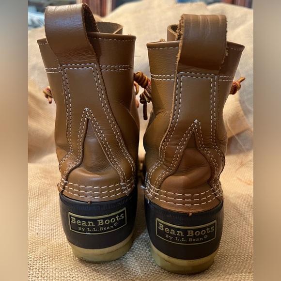 LL Bean Brown Duck Boots size DM - Picture 3 of 7